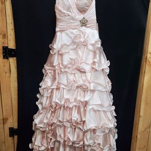 Mac Duggal pink dress, size 6